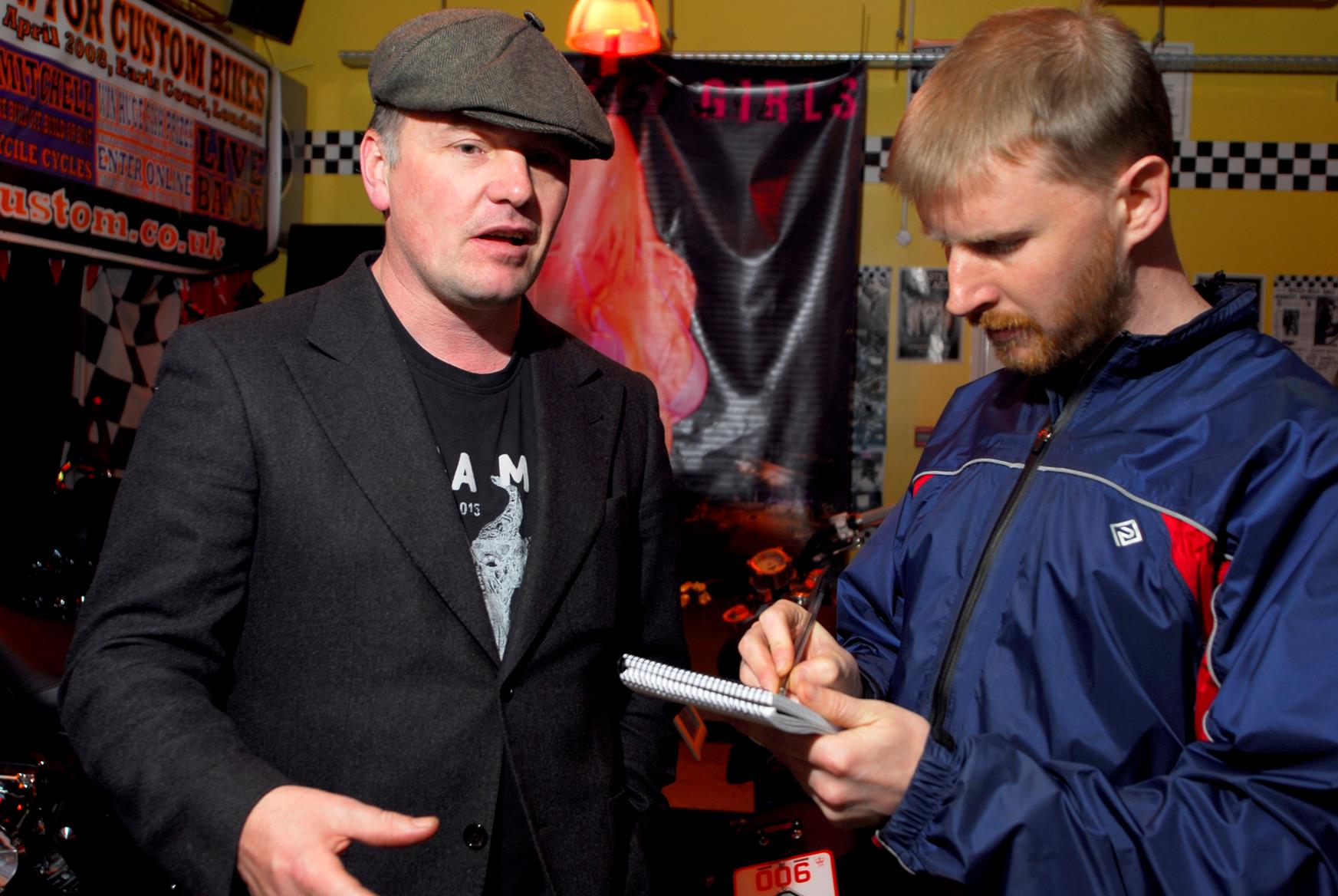 Steve Berry “I know I’m seen as shouty northern rentagob” MCN